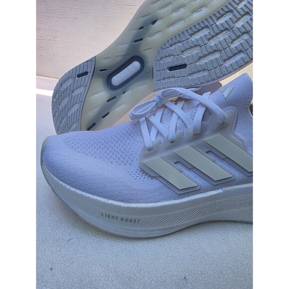 New Adidas Ultraboost 5 Triple White Running Shoes Light Boost Women's 11 ID8848 - Picture 4 of 11